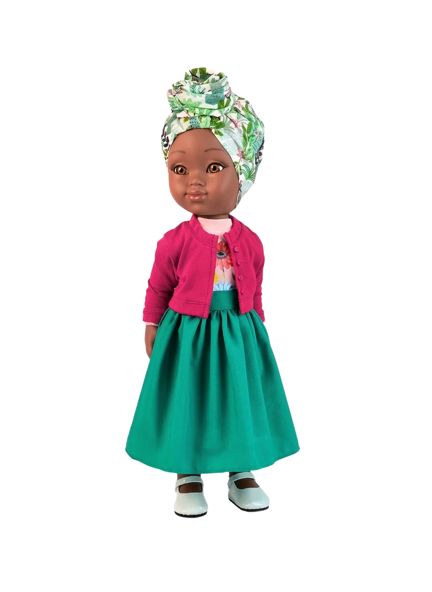 Karima hijabi doll cutout