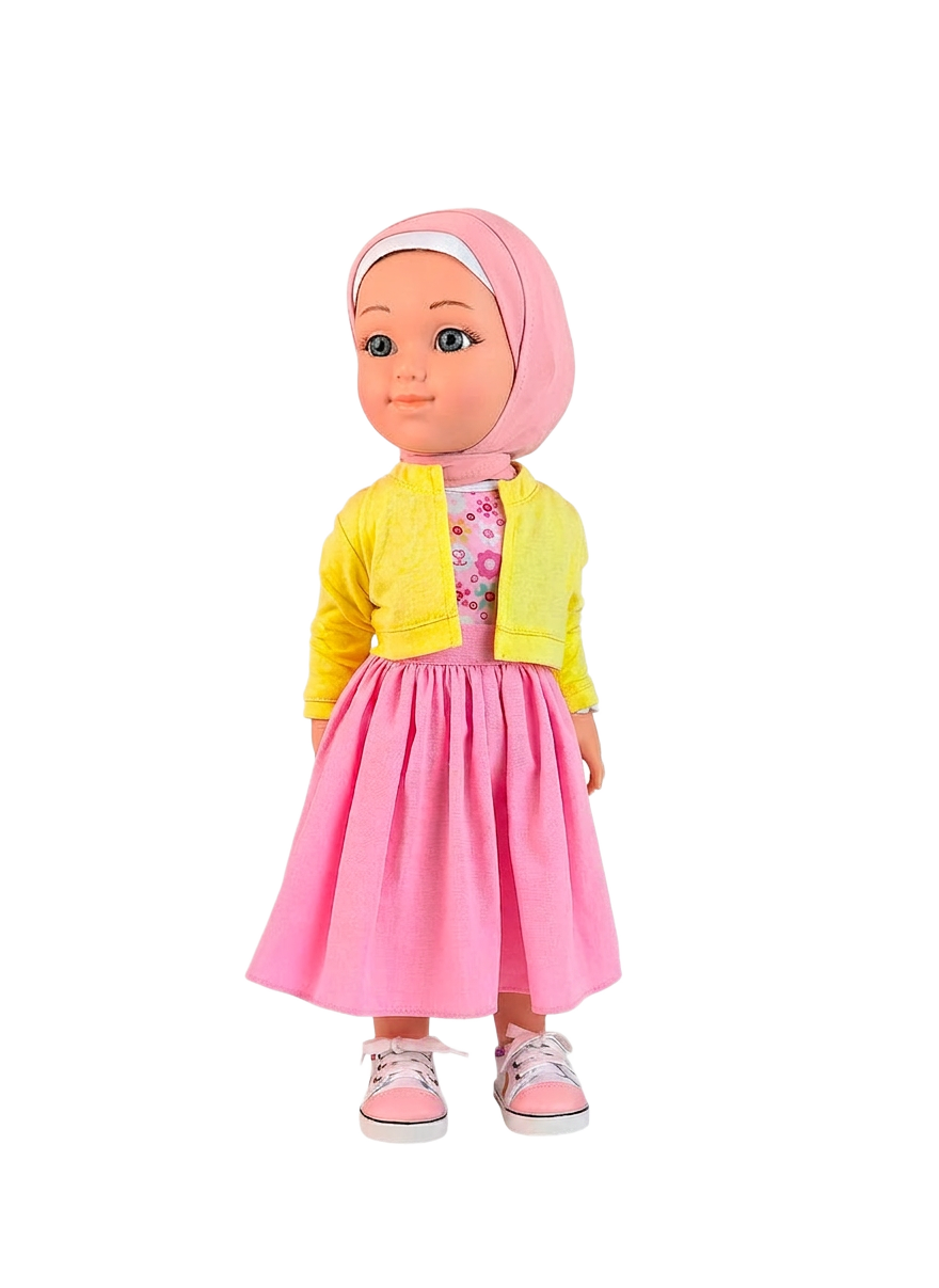 Layla hijabi doll cutout