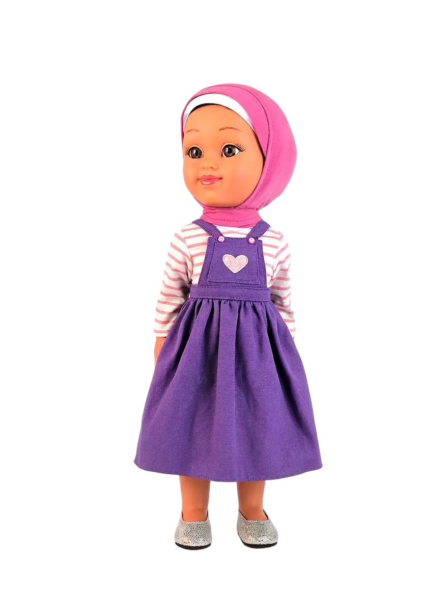 Yasmina hijabi doll cutout